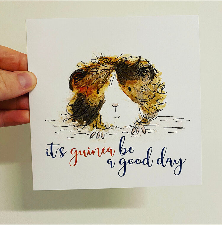 Catherine Redgate - Guinea Pig Card