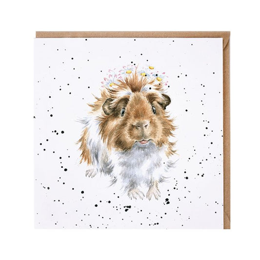 Wrendale 'Grinny Pig' GUINEA PIG CARD