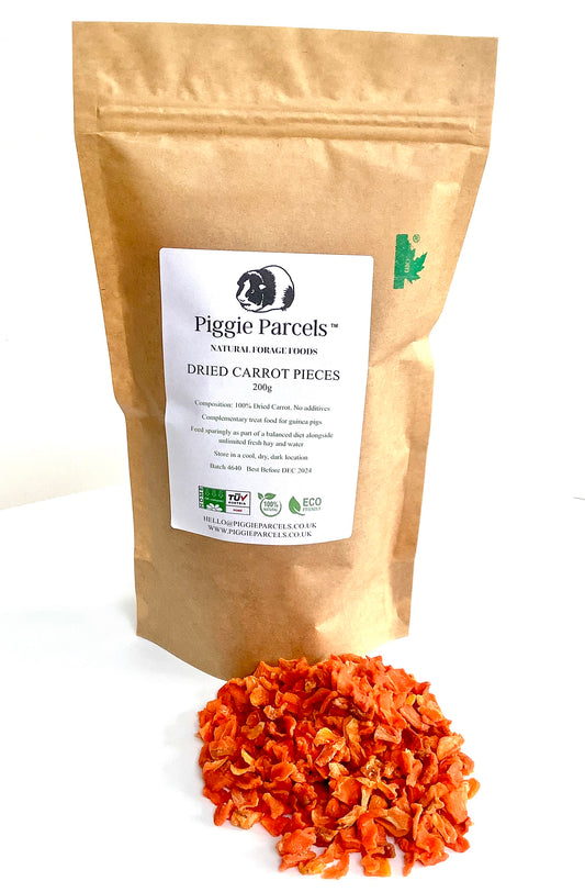 Piggie Parcels® Dried Carrot Pieces 200g